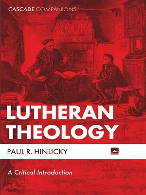 cover image of Lutheran Theology
